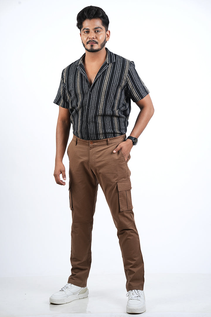 Classic Light Brown Cargo Pants