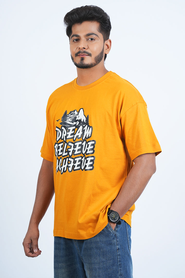 Dream Believe Achieve Oversized T-Shirt