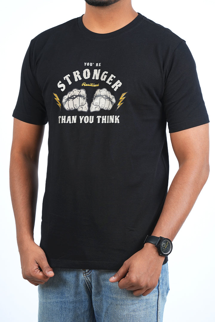 Stronger Than You Think Regular Fit T-Shirt