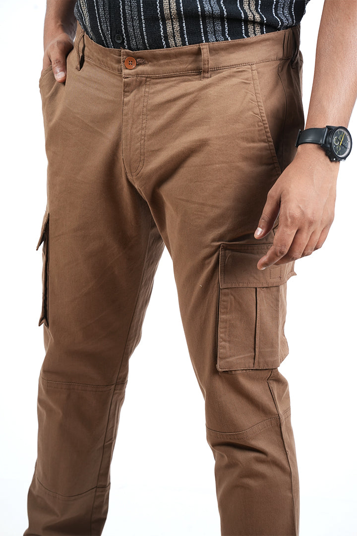 Classic Light Brown Cargo Pants