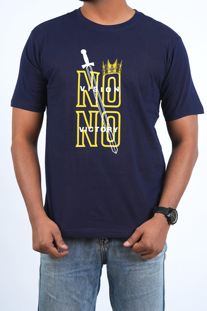 No Vision No Victory Regular Fit T-Shirt