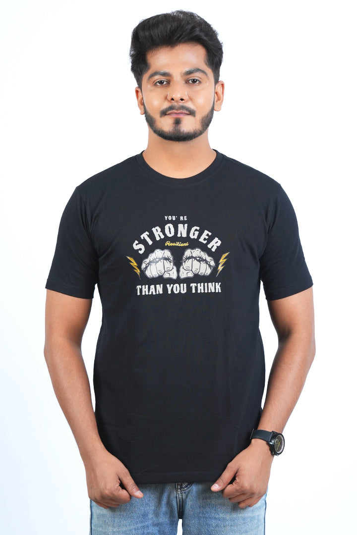 Stronger Than You Think Regular Fit T-Shirt