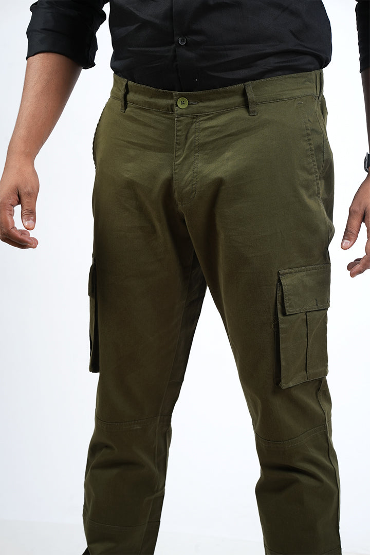 Classic Olive Green Cargo Pants