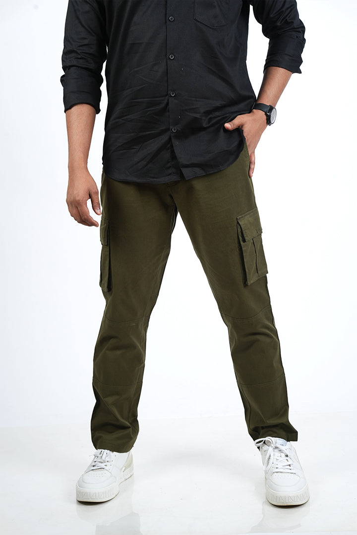 Classic Olive Green Cargo Pants