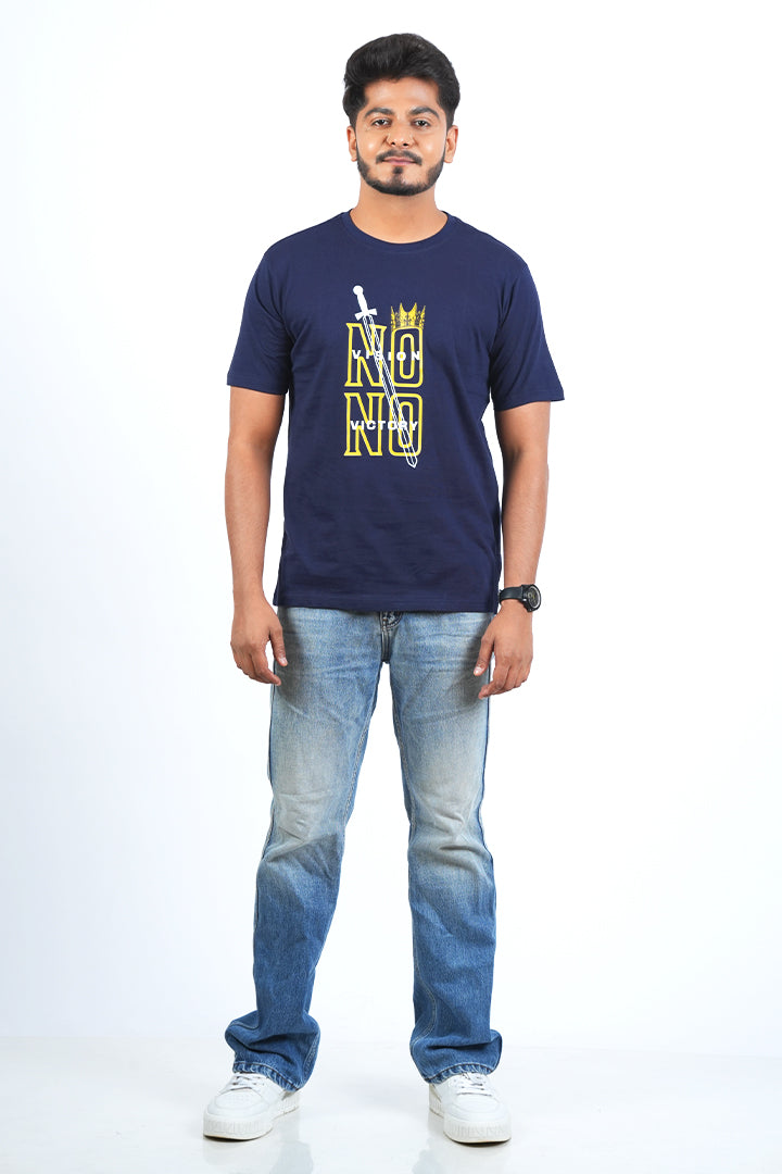 No Vision No Victory Regular Fit T-Shirt