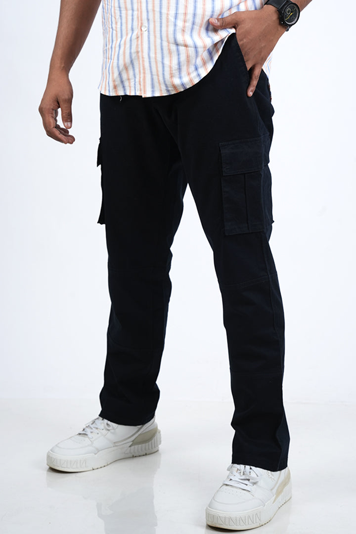 Classic Navy Blue Cargo Pants