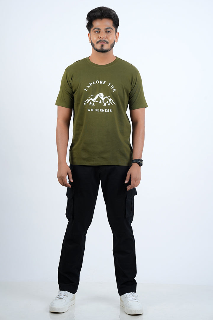 Explore The Wilderness Regular Fit T-Shirt