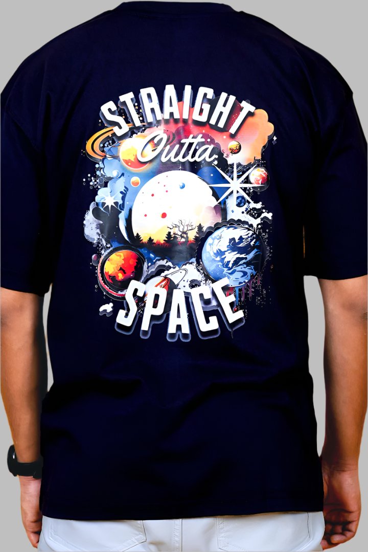 Straight Outta Space Oversized T-Shirt