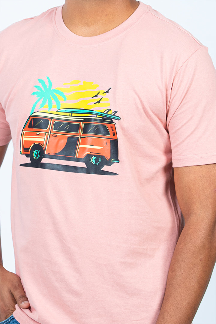 Camping Van Regular Fit T-Shirt