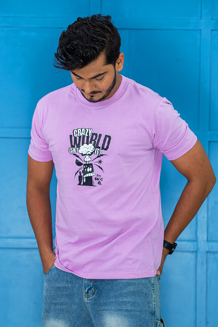 Crazy World Regular Fit T-Shirt