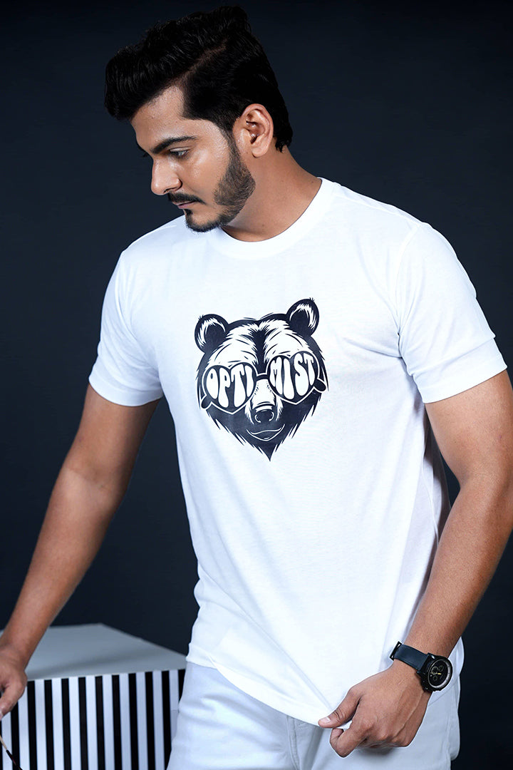 Optimist Bear Regular Fit T-Shirt