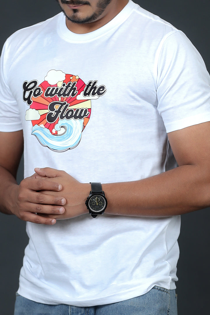 Go with the Flow Regular Fit T-Shirt