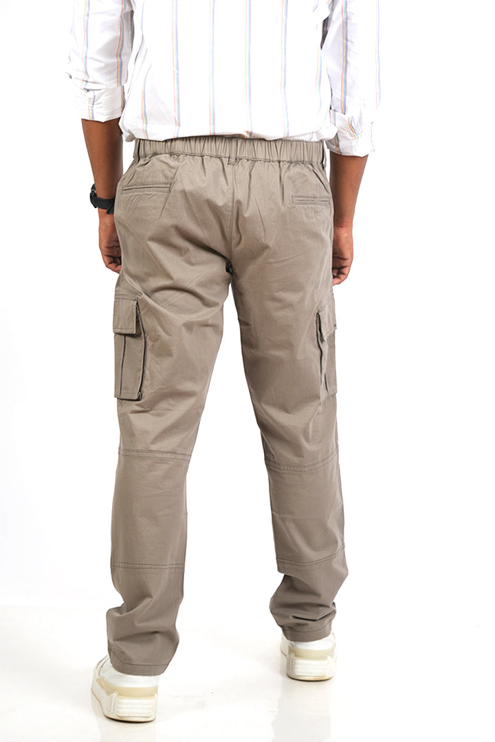 Classic Light Gray Cargo Pants