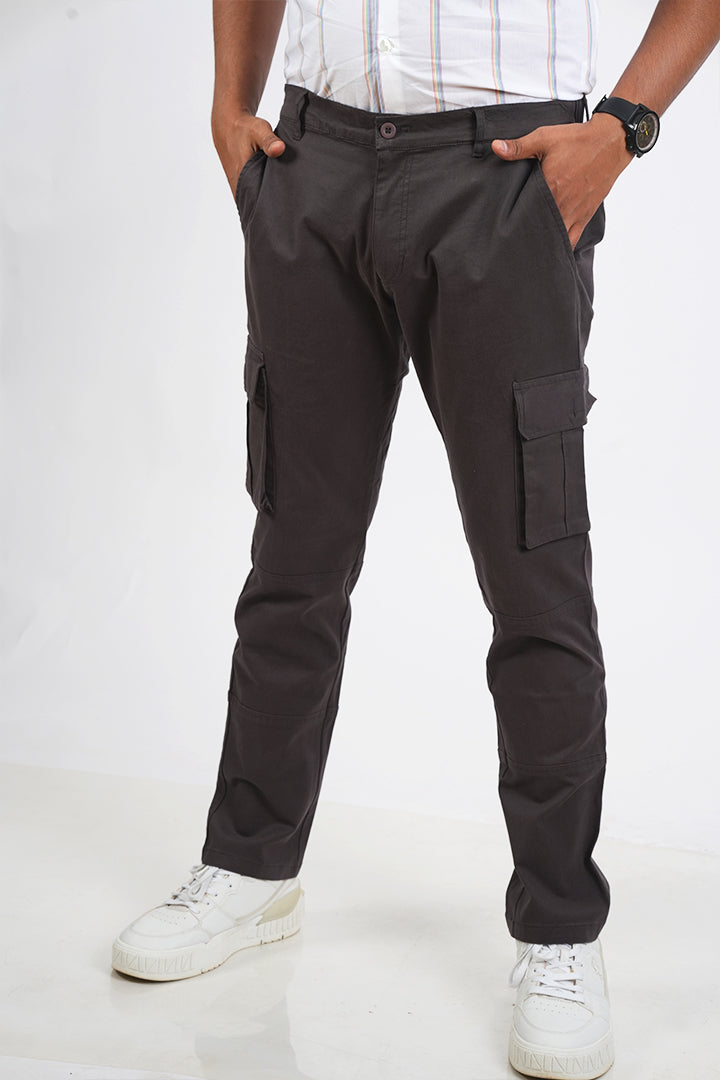 Classic Cocoa Brown Cargo Pants